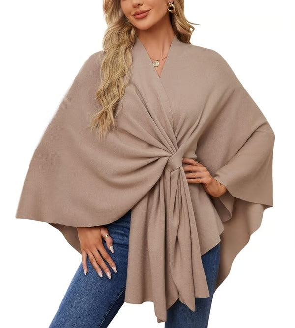 Mila™ - Pull Poncho Élégant