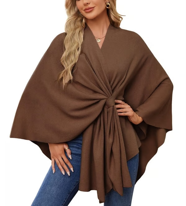 Mila™ - Pull Poncho Élégant