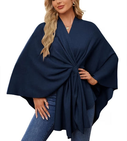 Mila™ - Pull Poncho Élégant