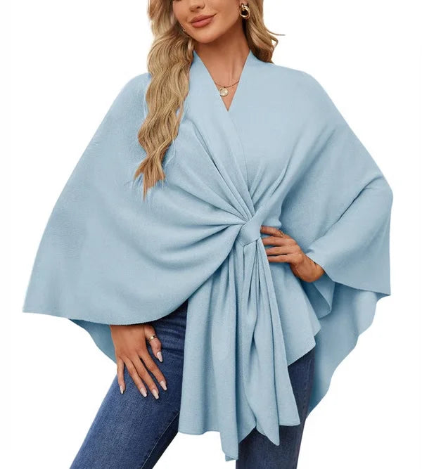 Mila™ - Pull Poncho Élégant