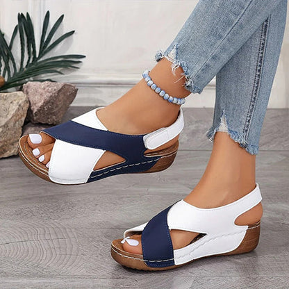 SOPHIE - Sandales Orthopédiques Talons Compensés