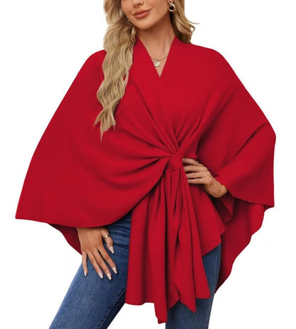 Mila™ - Pull Poncho Élégant