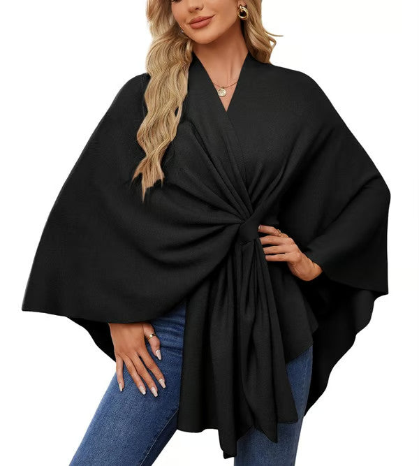 Mila™ - Pull Poncho Élégant