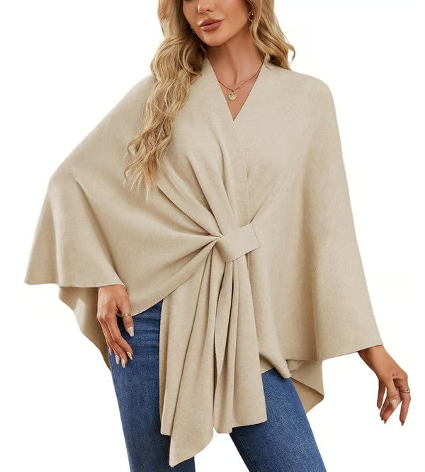 Mila™ - Pull Poncho Élégant