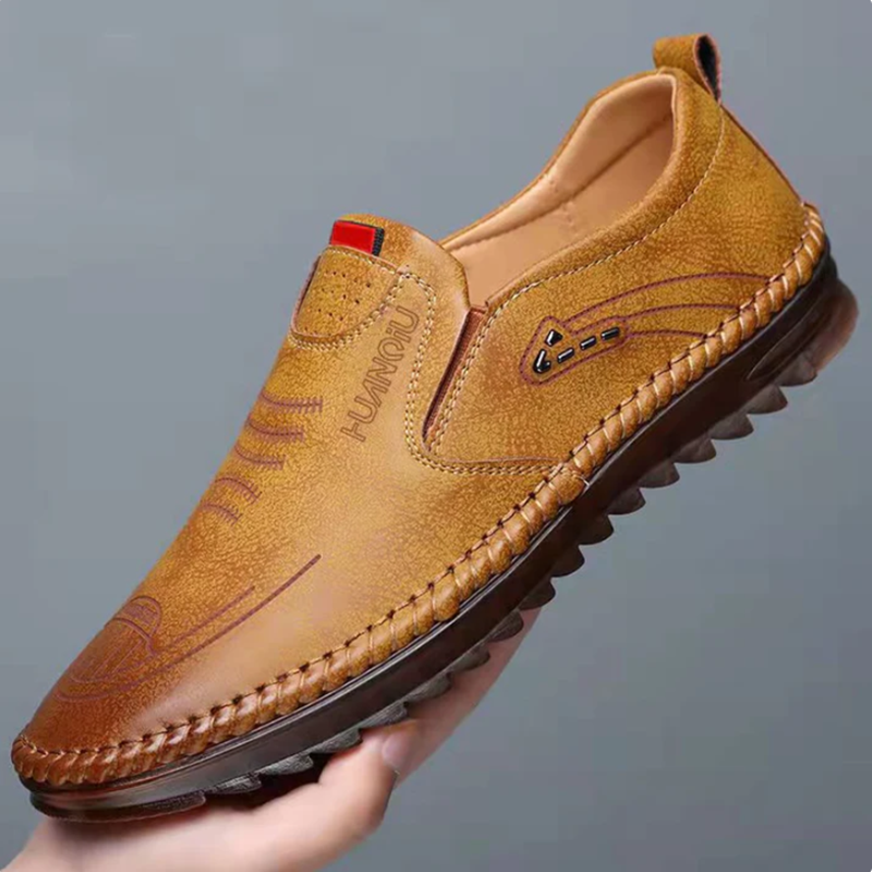 Mocassins Cuir Respirants Homme