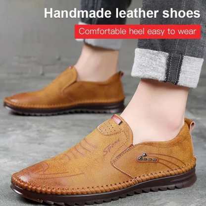 Mocassins Cuir Respirants Homme