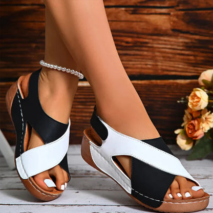 SOPHIE - Sandales Orthopédiques Talons Compensés