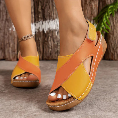 SOPHIE - Sandales Orthopédiques Talons Compensés
