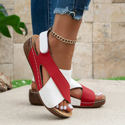SOPHIE - Sandales Orthopédiques Talons Compensés