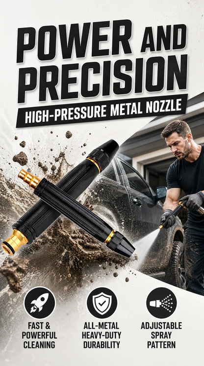 PowerJet Nozzle Pro™ - Pistolet de Lavage Haute Pression